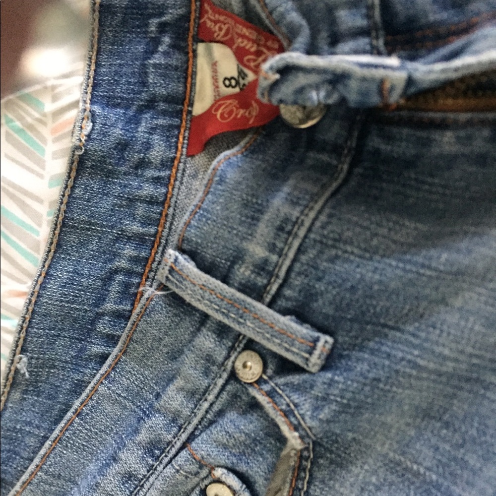 Size 8 Lucky brand capris